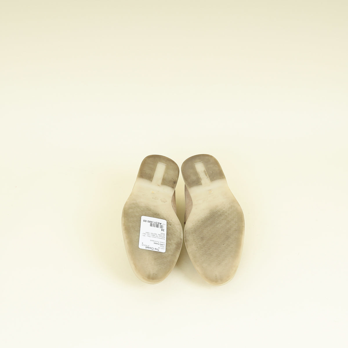 Loro Piana Sandstone Summer Charms Walk Loafer 38