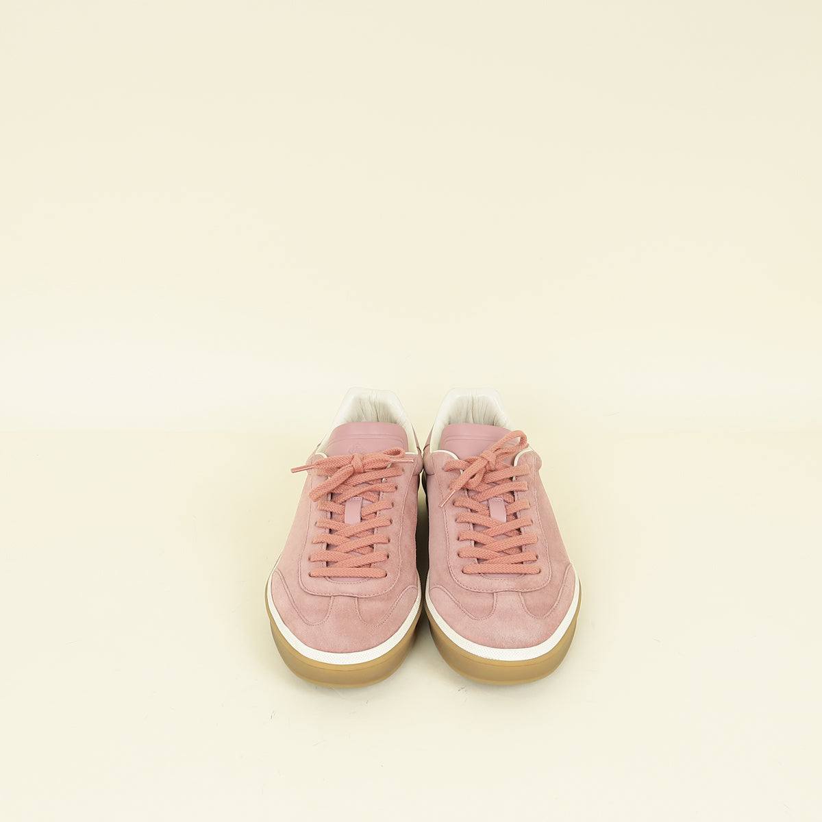 Loro Piana Summer Pink Tennis Walk Sneaker 39.5