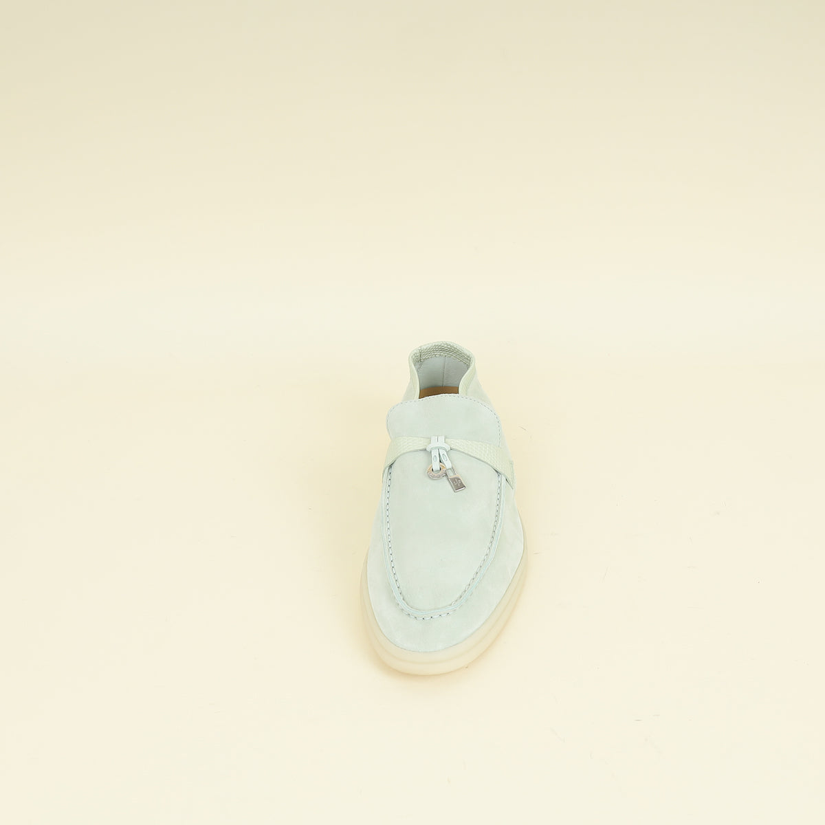 Loro Piana Pale Leaf Summer Charms Walk Loafer 39