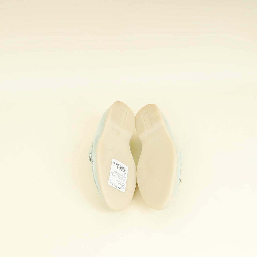 Loro Piana Pale Leaf Summer Charms Walk Loafer 39