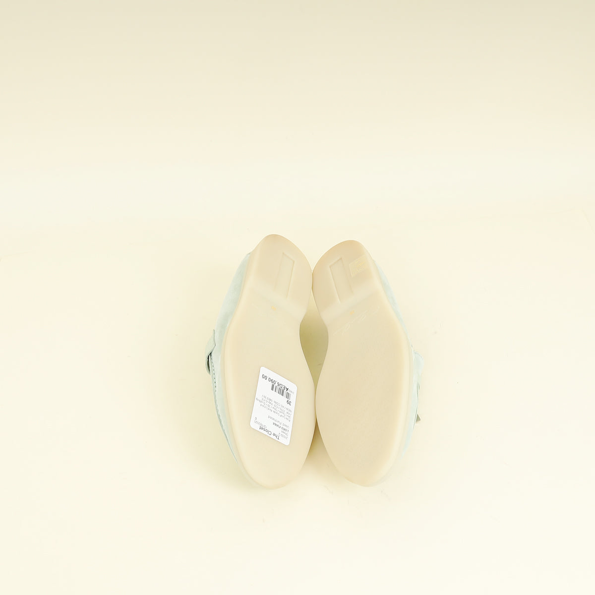 Loro Piana Pale Leaf Summer Charms Walk Loafer 39