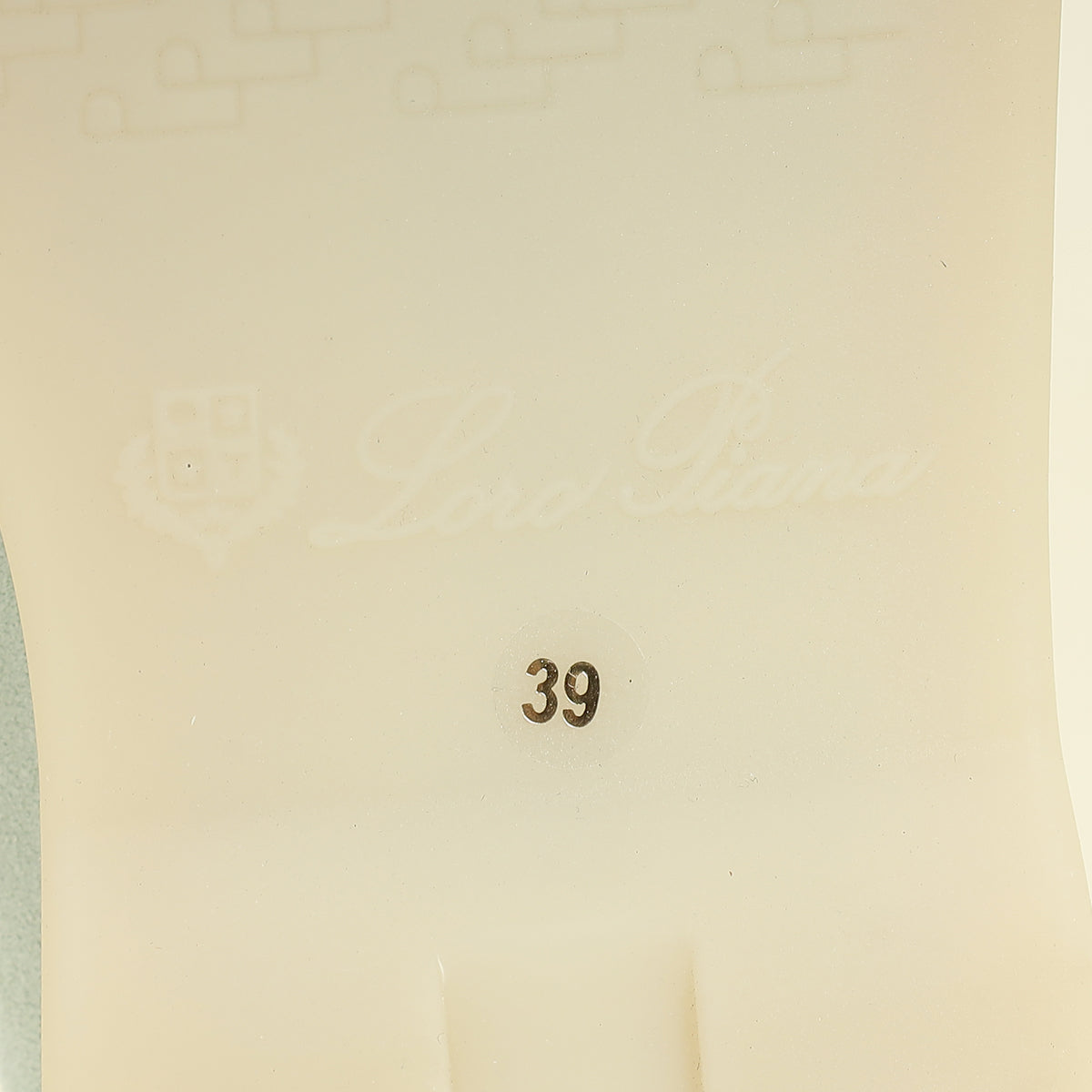 Loro Piana Pale Leaf Summer Charms Walk Loafer 39
