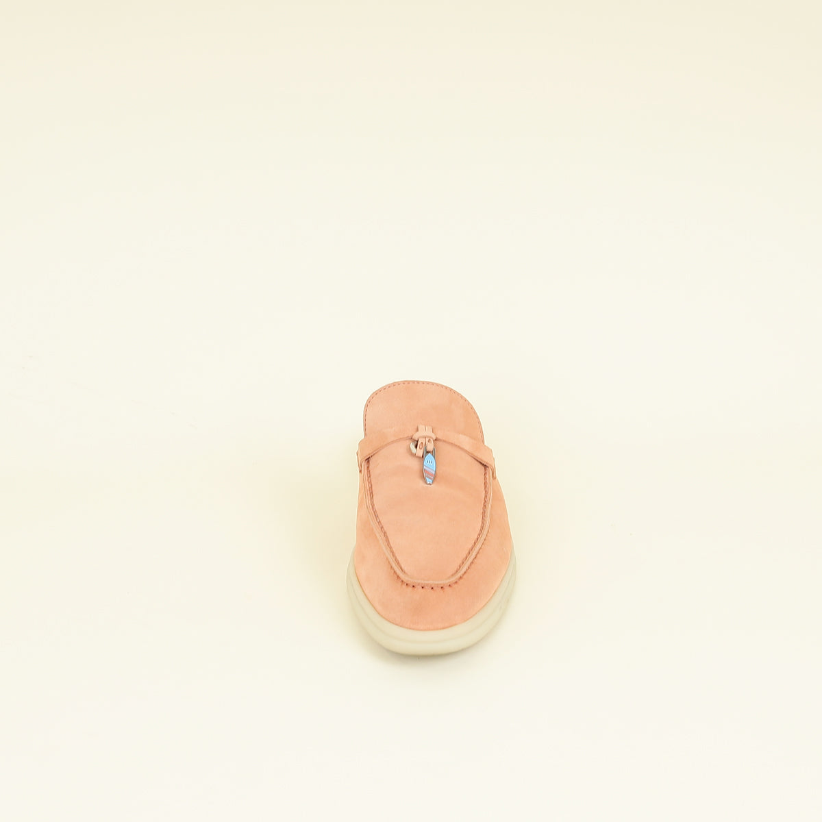 Loro Piana Himalayan Salt Summer Charms Walk Babouche Loafer 40
