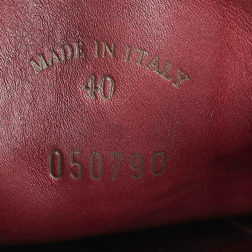 Loro Piana Azuki Bean Babouche Charms Walk Loafer 40