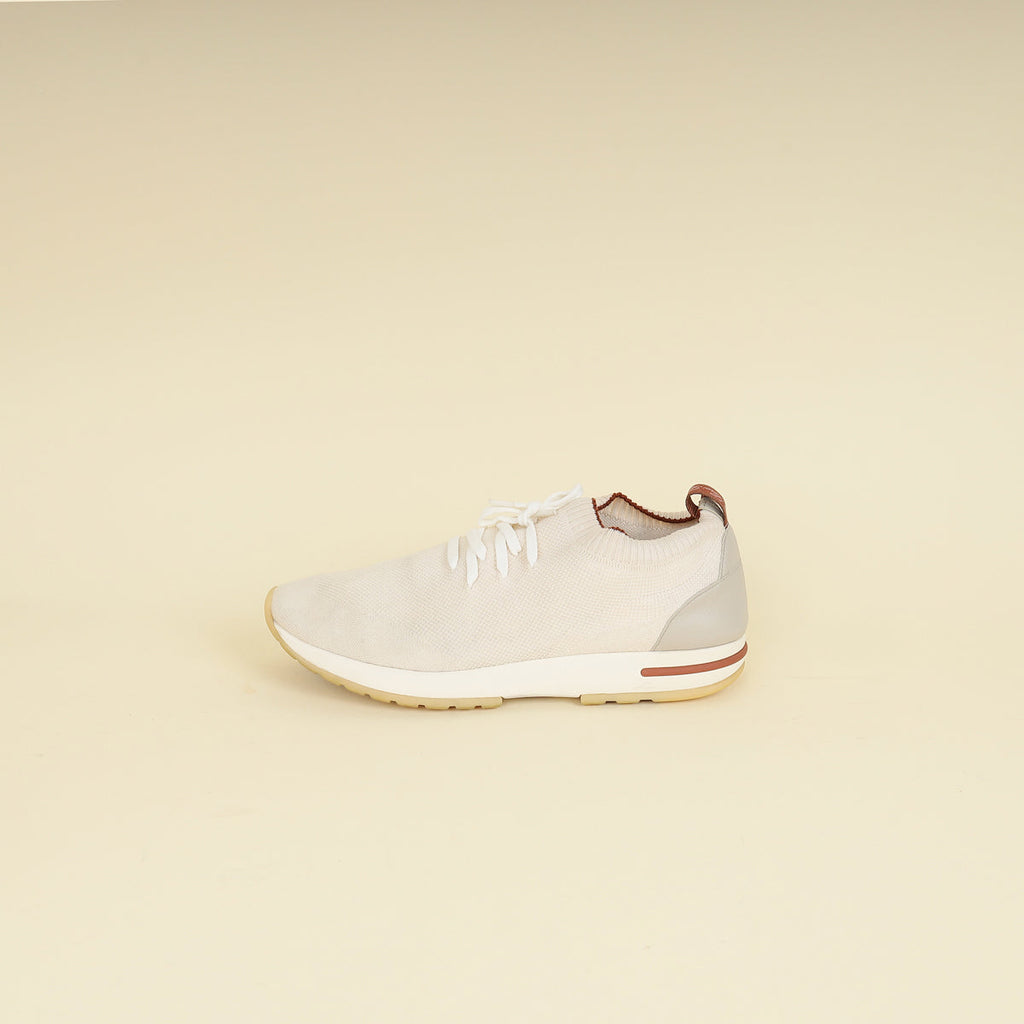 Loro Piana Cream 360 LP Flexy Walk Sneaker 41