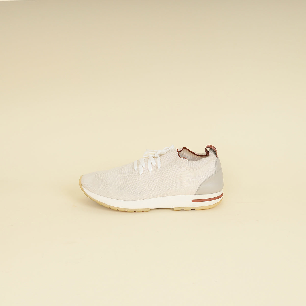 Loro Piana Cream 360 LP Flexy Walk Sneaker 41