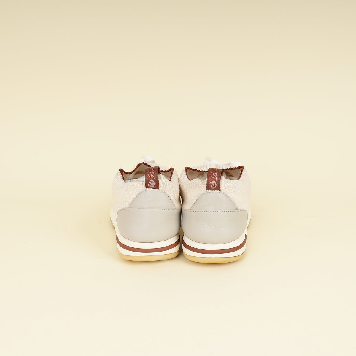 Loro Piana Cream 360 LP Flexy Walk Sneaker 41