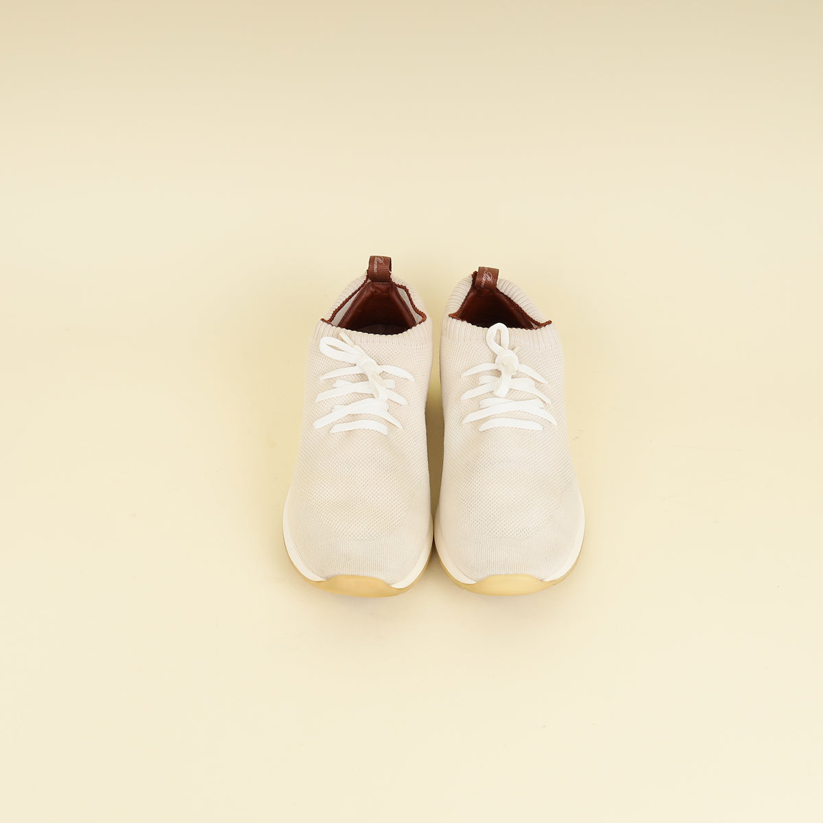Loro Piana Cream 360 LP Flexy Walk Sneaker 41