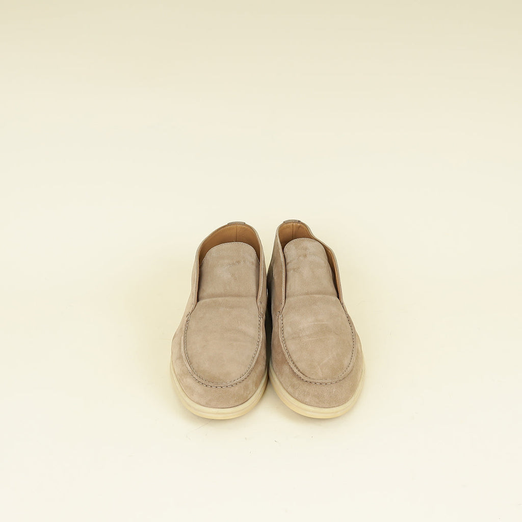 Loro Piana Light Mastic Open Walk Ankle Boot 42.5