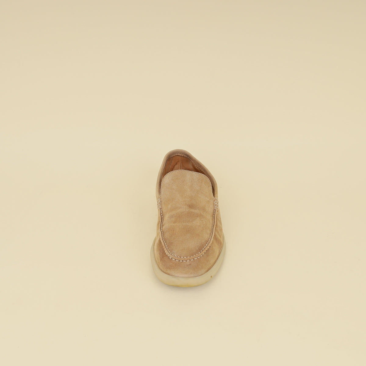 Loro Piana Sand Summer Walk Loafers 45