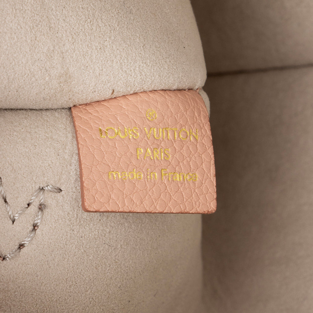 Louis Vuiiton Giant Monogram Empreinte Bicolor Neverfull MM Pochette