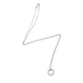 Louis Vuitton 18k White Gold Empreinte Pendant Necklace