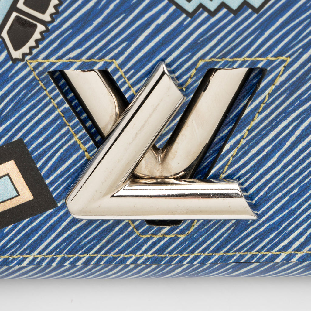 Louis Vuitton Aztec Epi Leather Twist Chain Wallet