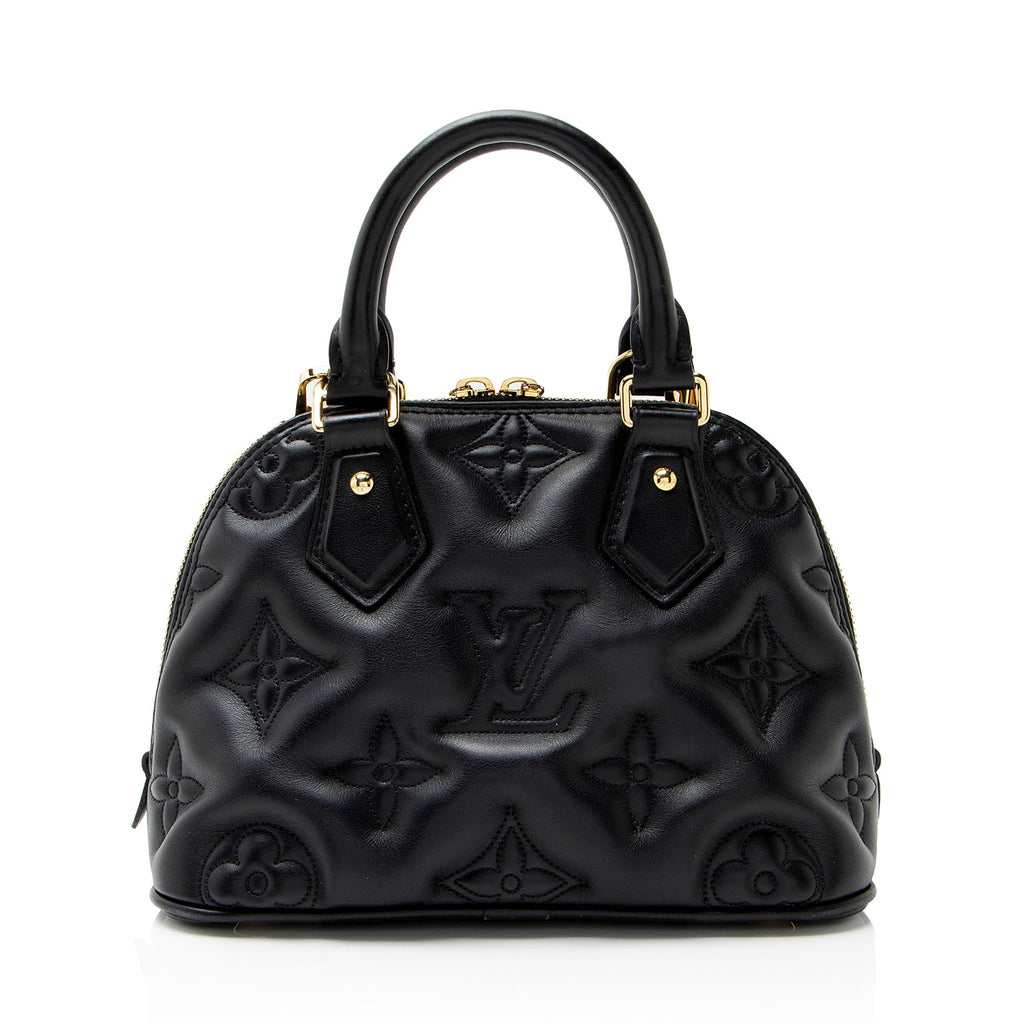 Louis Vuitton Bubblegram Calfskin Alma BB Satchel - FINAL SALE