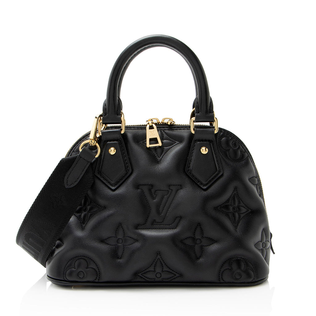 Louis Vuitton Bubblegram Calfskin Alma BB Satchel - FINAL SALE