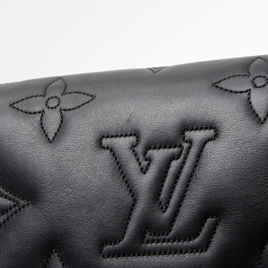 Louis Vuitton Bubblegram Calfskin Wallet on Strap