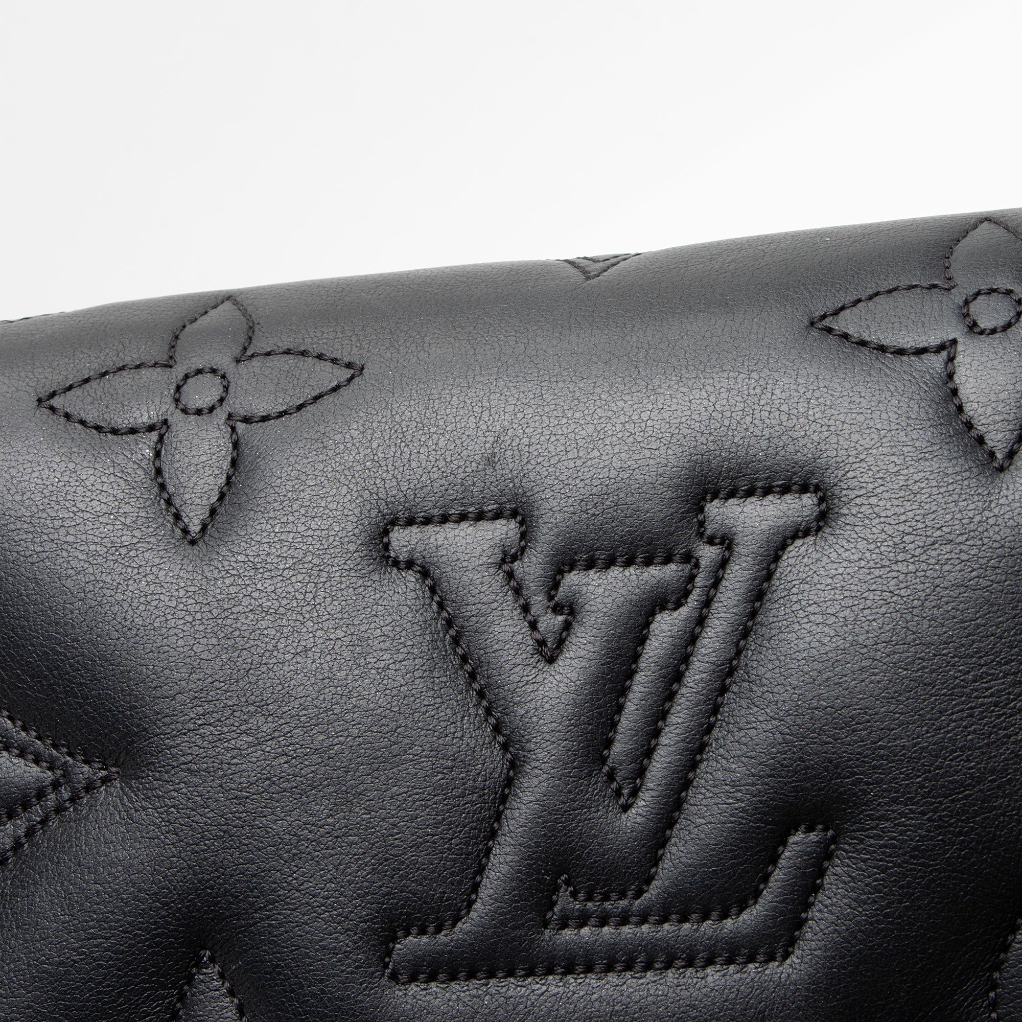 Louis Vuitton Bubblegram Calfskin Wallet on Strap