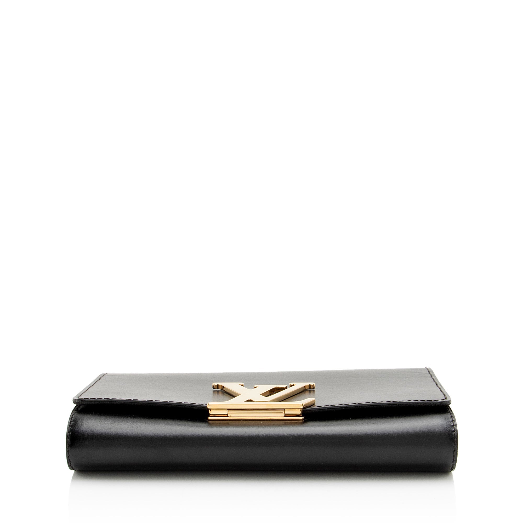 Louis Vuitton Calfskin Chain Louise Shoulder Bag