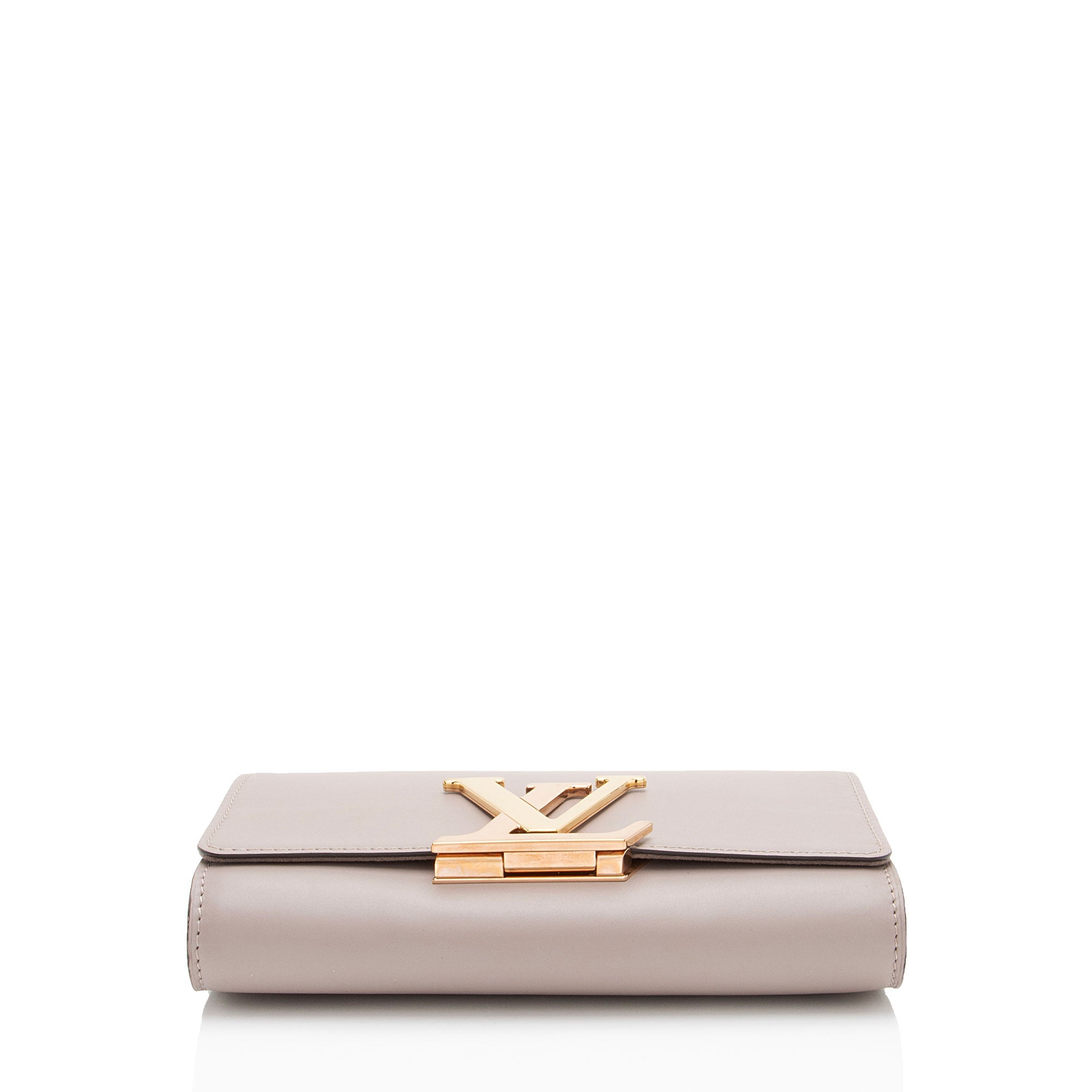 Louis Vuitton Calfskin Chain Louise Shoulder Bag