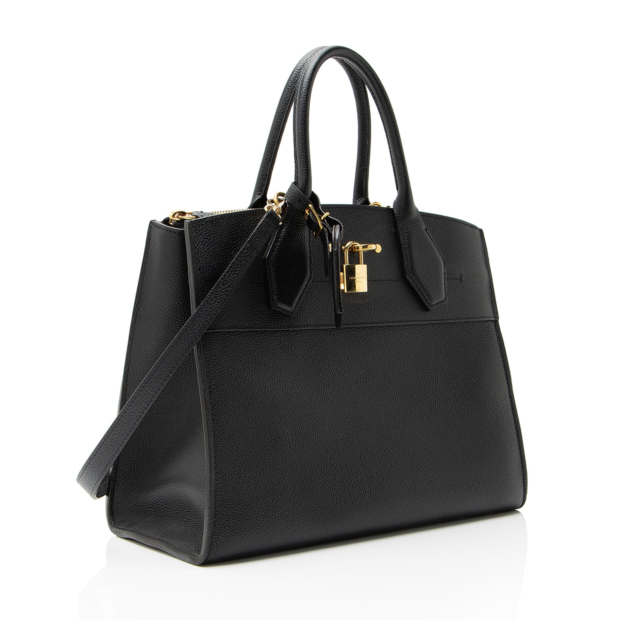 Louis Vuitton Taurillon City Steamer MM Tote