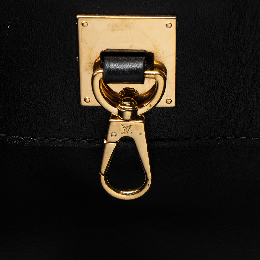 Louis Vuitton Calfskin City Steamer MM Tote