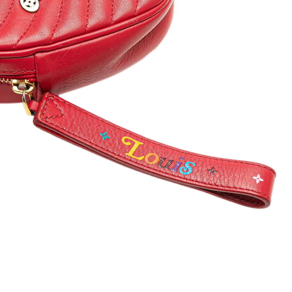 Louis Vuitton Calfskin Embellished New Wave Love Lock Crossbody