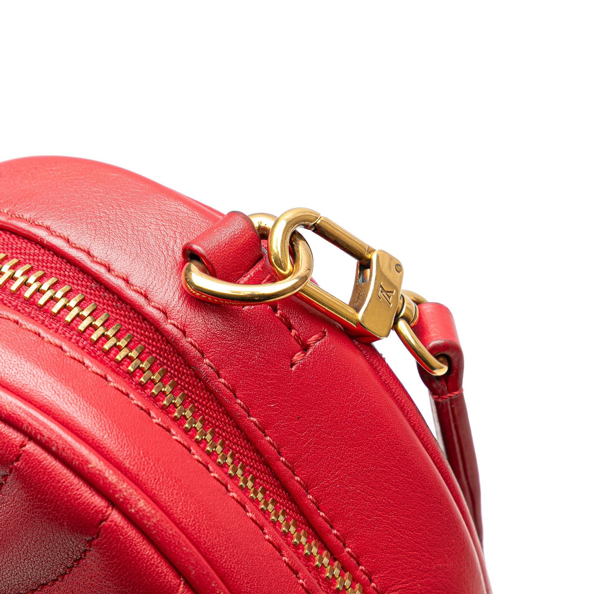 Louis Vuitton Calfskin Embellished New Wave Love Lock Crossbody