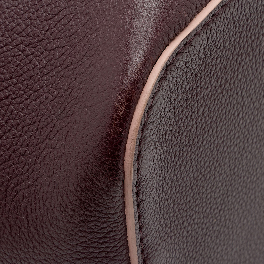 Louis Vuitton Calfskin Lockme Bucket Bag (SHF-Ie5h5b)