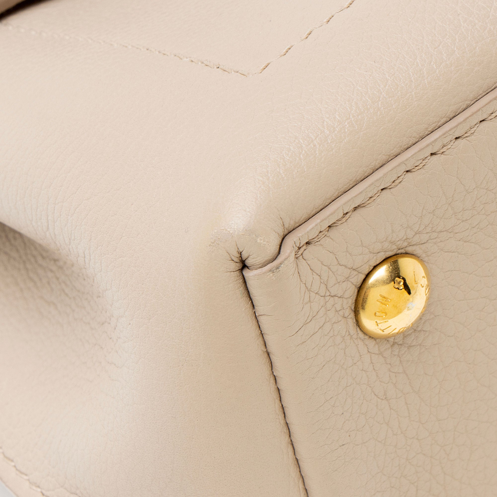 Louis Vuitton Calfskin Lockme Ever Mini Top Handle
