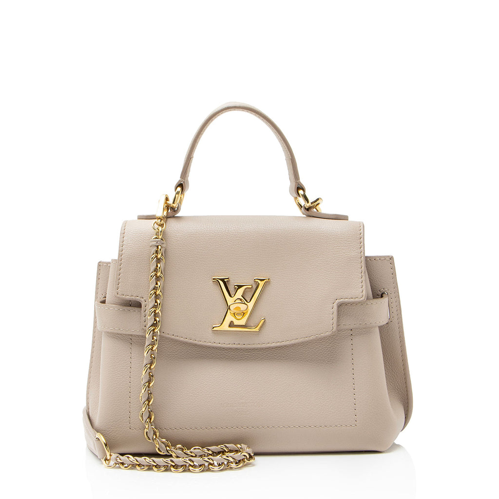 Louis Vuitton Calfskin Lockme Ever Mini Top Handle