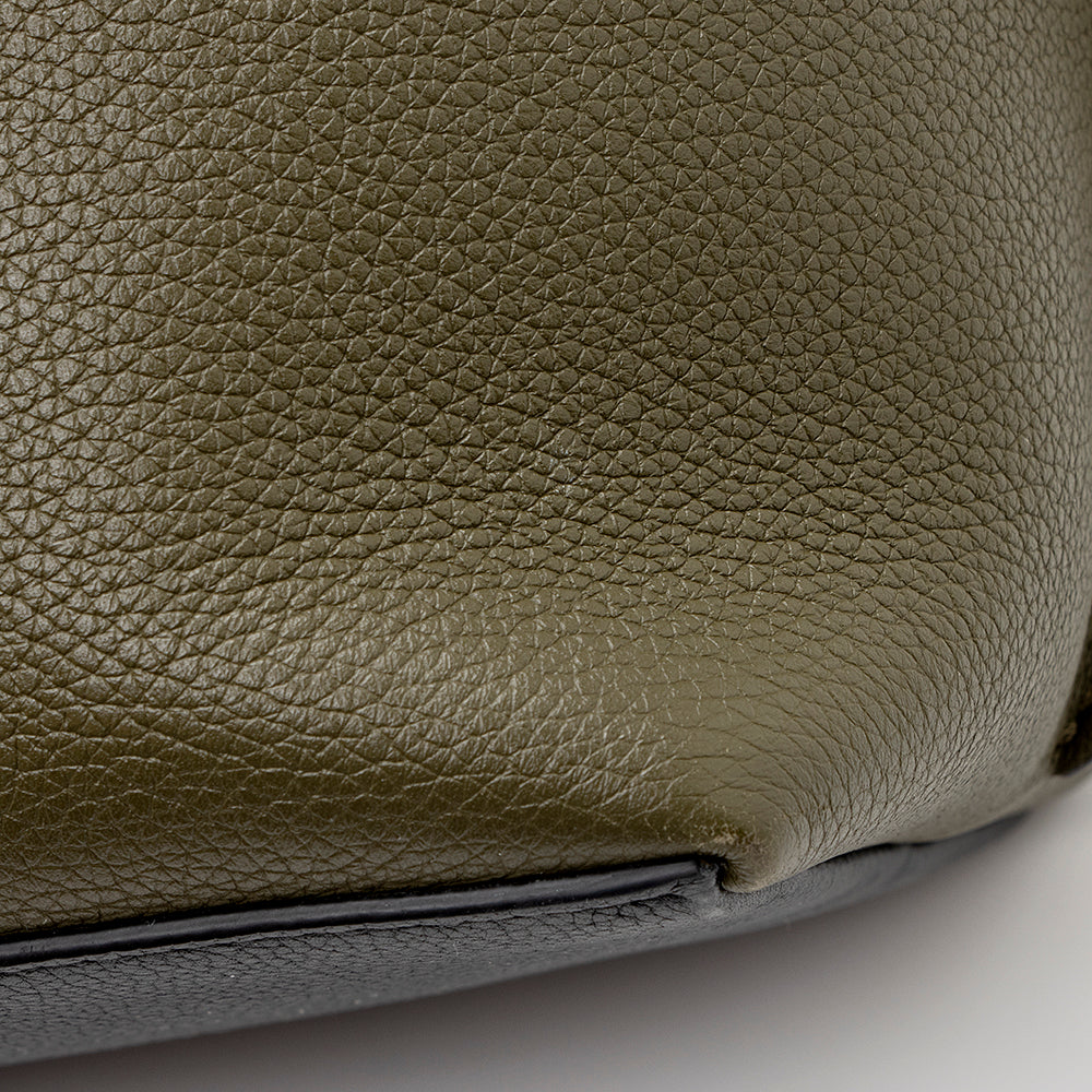Louis Vuitton Calfskin Lockme Go Tote (SHF-21691)