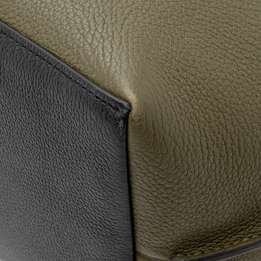 Louis Vuitton Calfskin Lockme Go Tote (SHF-21691)