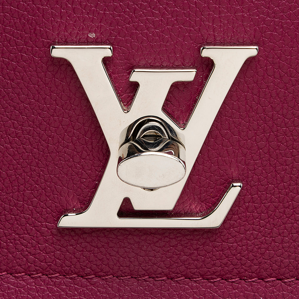 Louis Vuitton Calfskin Lockme II BB Shoulder Bag (SHF-21961)