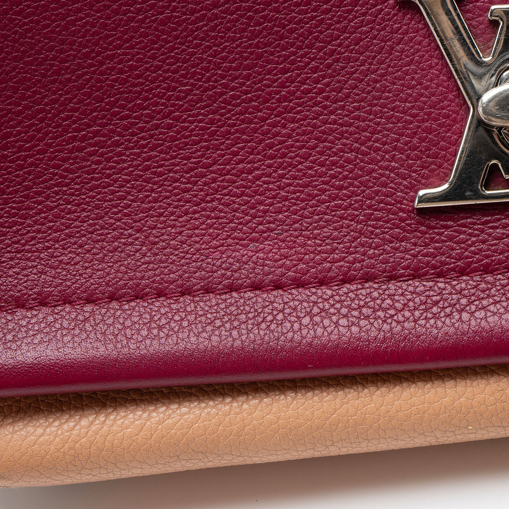 Louis Vuitton Calfskin Lockme II BB Shoulder Bag