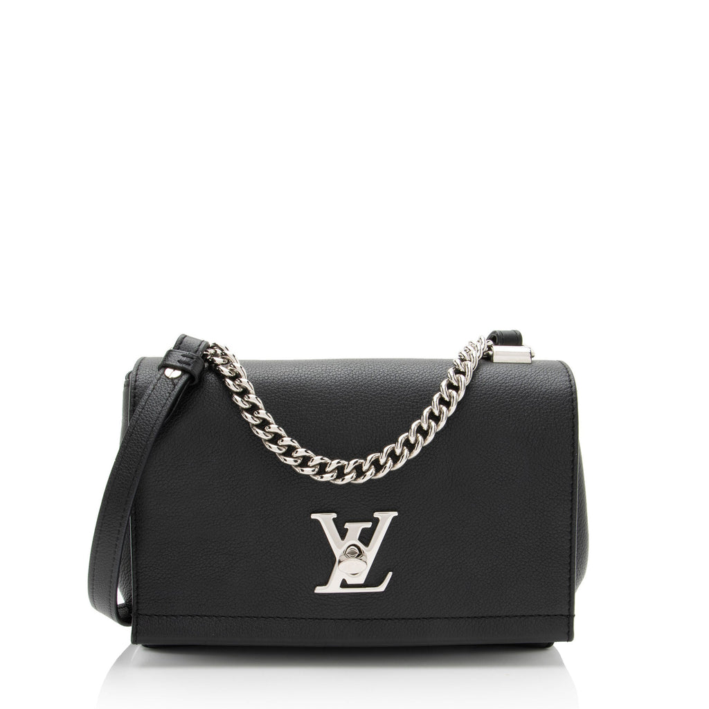 Louis Vuitton Calfskin Lockme II BB Shoulder Bag
