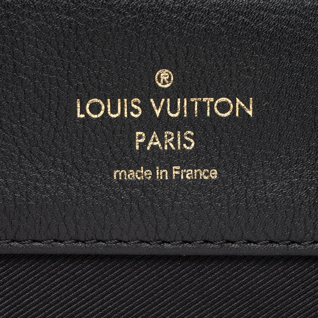 Louis Vuitton Calfskin Lockme MM Satchel