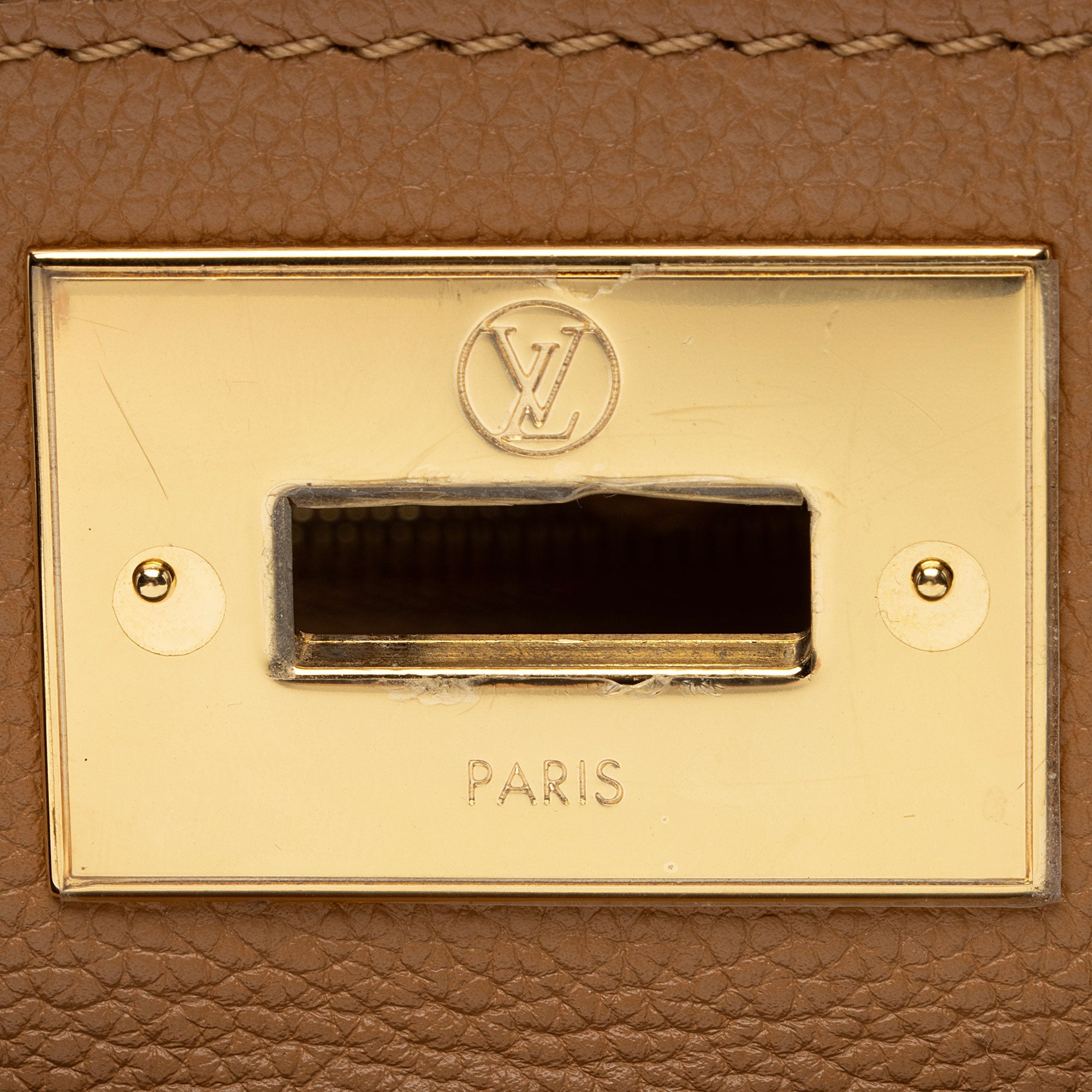 Louis Vuitton Calfskin Monogram Canvas On My Side MM Tote (SHF-RiHqE0)