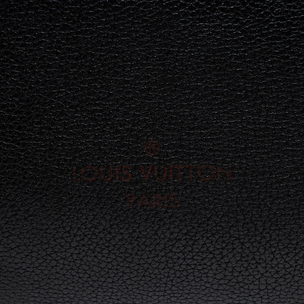 Louis Vuitton Calfskin Monogram Canvas On My Side MM Tote (SHF-RiHqE0)