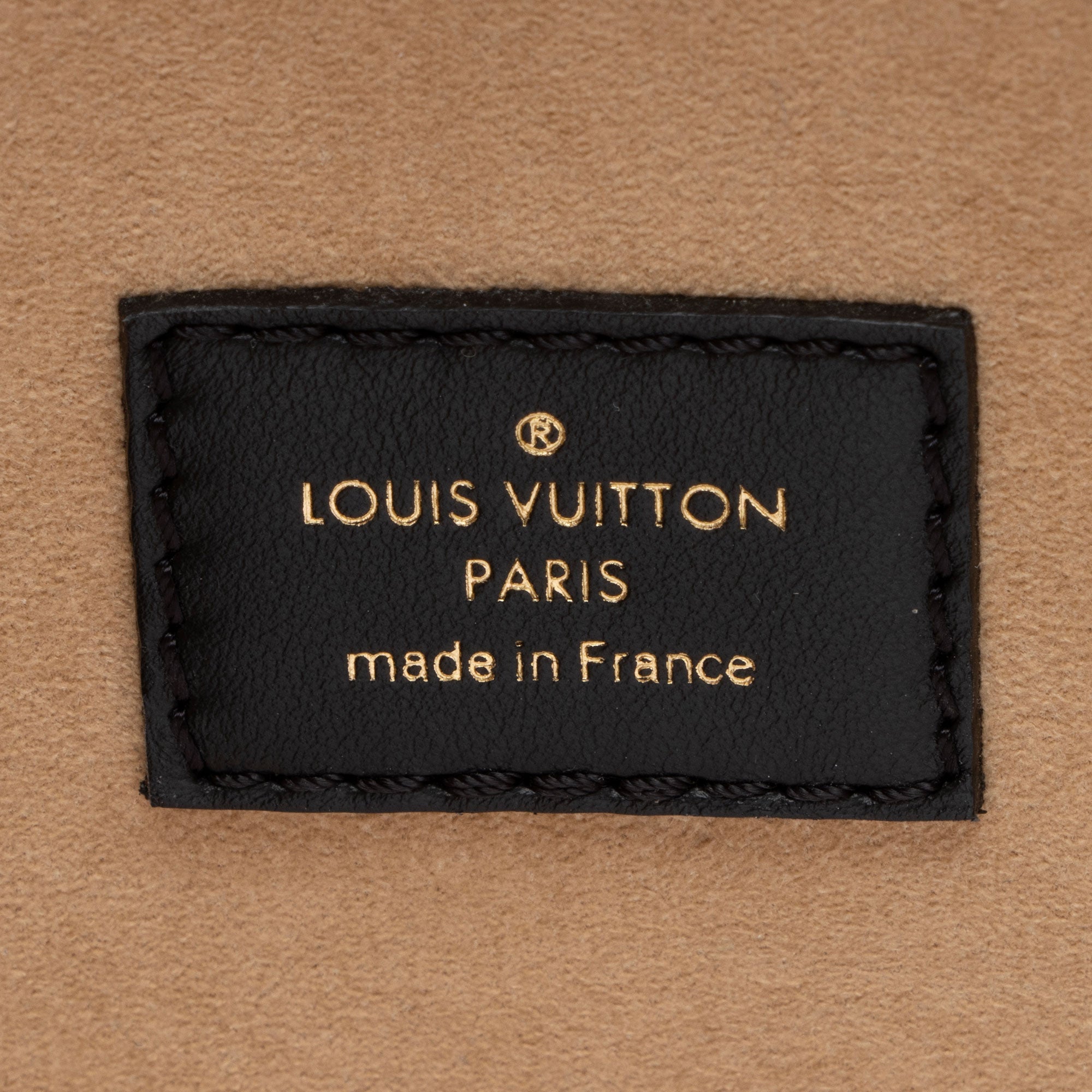 Louis Vuitton Calfskin Monogram Canvas On My Side MM Tote