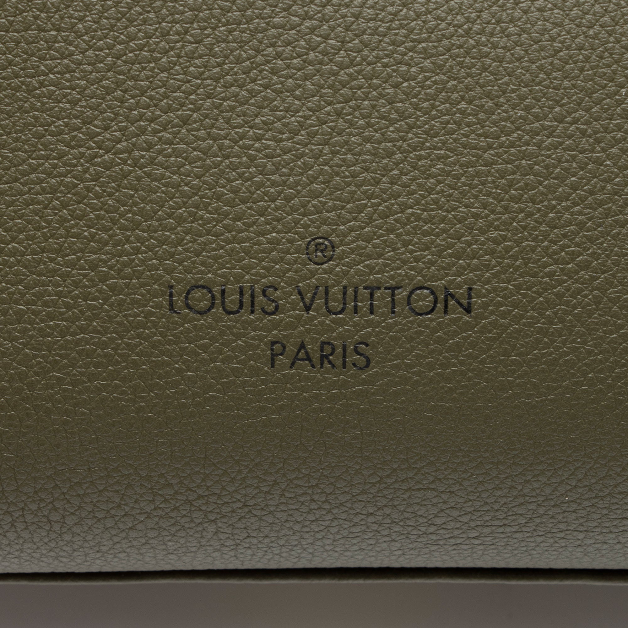 Louis Vuitton Calfskin Monogram Canvas On My Side MM Tote