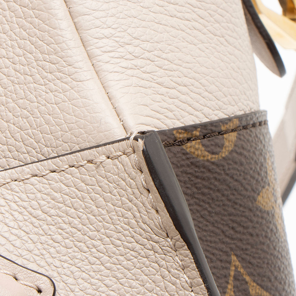 Louis Vuitton Calfskin Monogram Canvas On My Side PM Tote