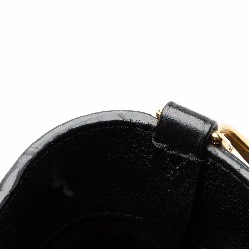 Louis Vuitton Calfskin Monogram Canvas On My Side PM Tote
