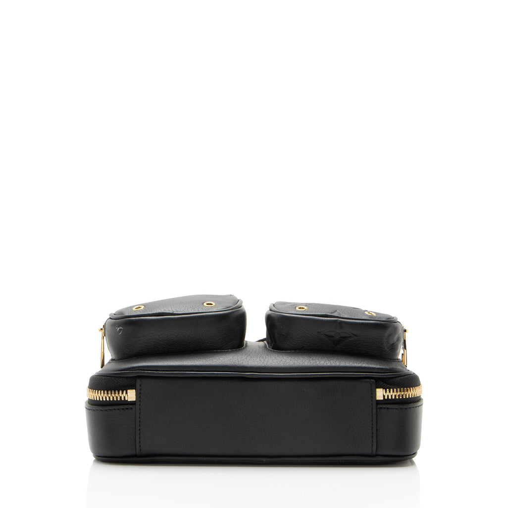 Louis Vuitton Calfskin Monogram Utility Crossbody