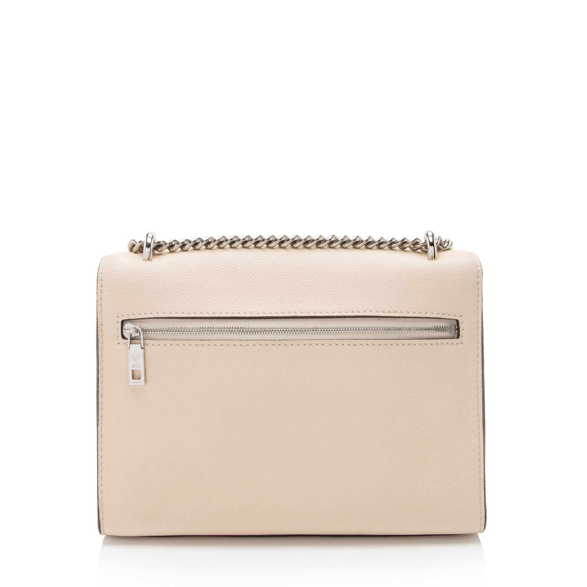 Louis Vuitton Calfskin Mylockme Fleurs BB Shoulder Bag