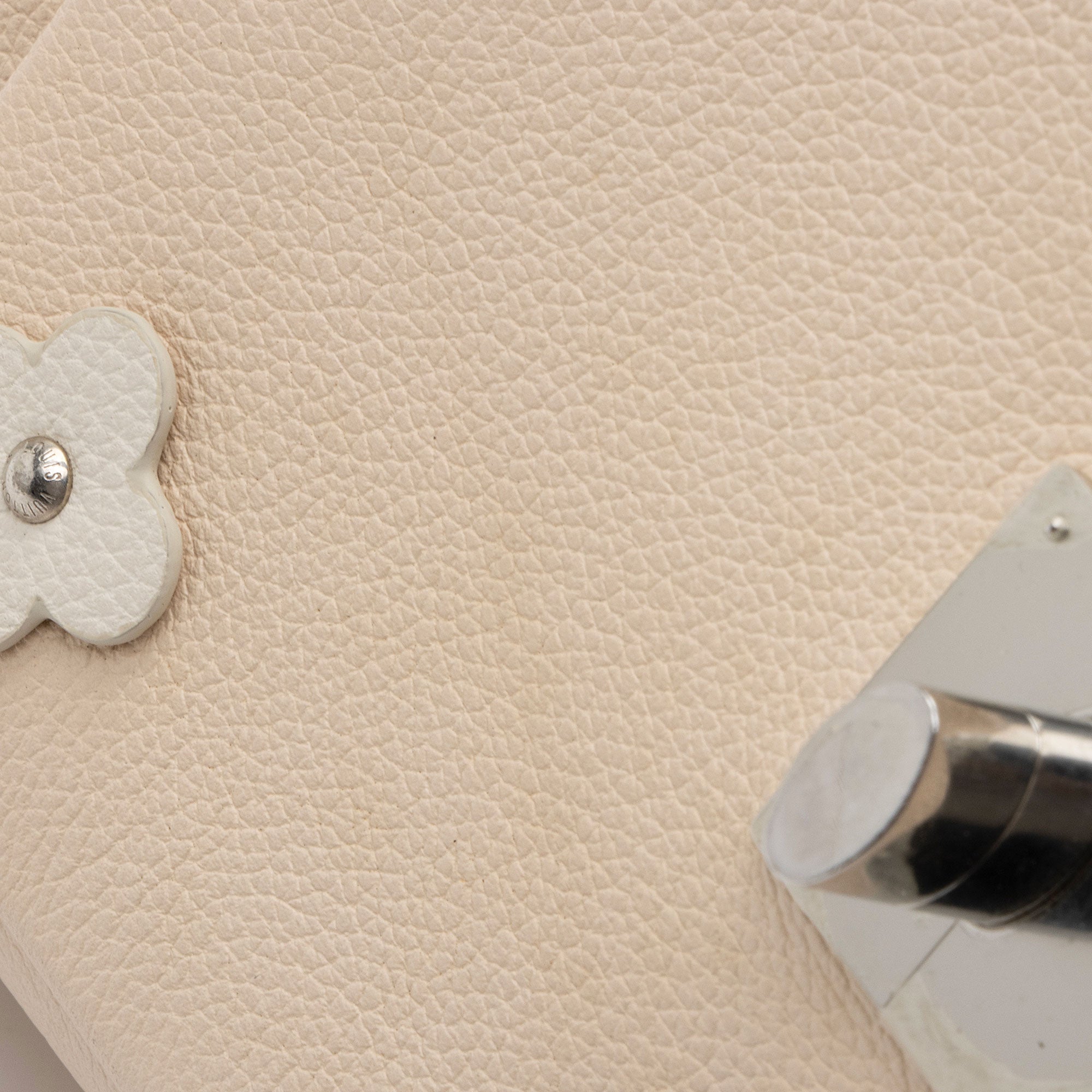 Louis Vuitton Calfskin Mylockme Fleurs BB Shoulder Bag