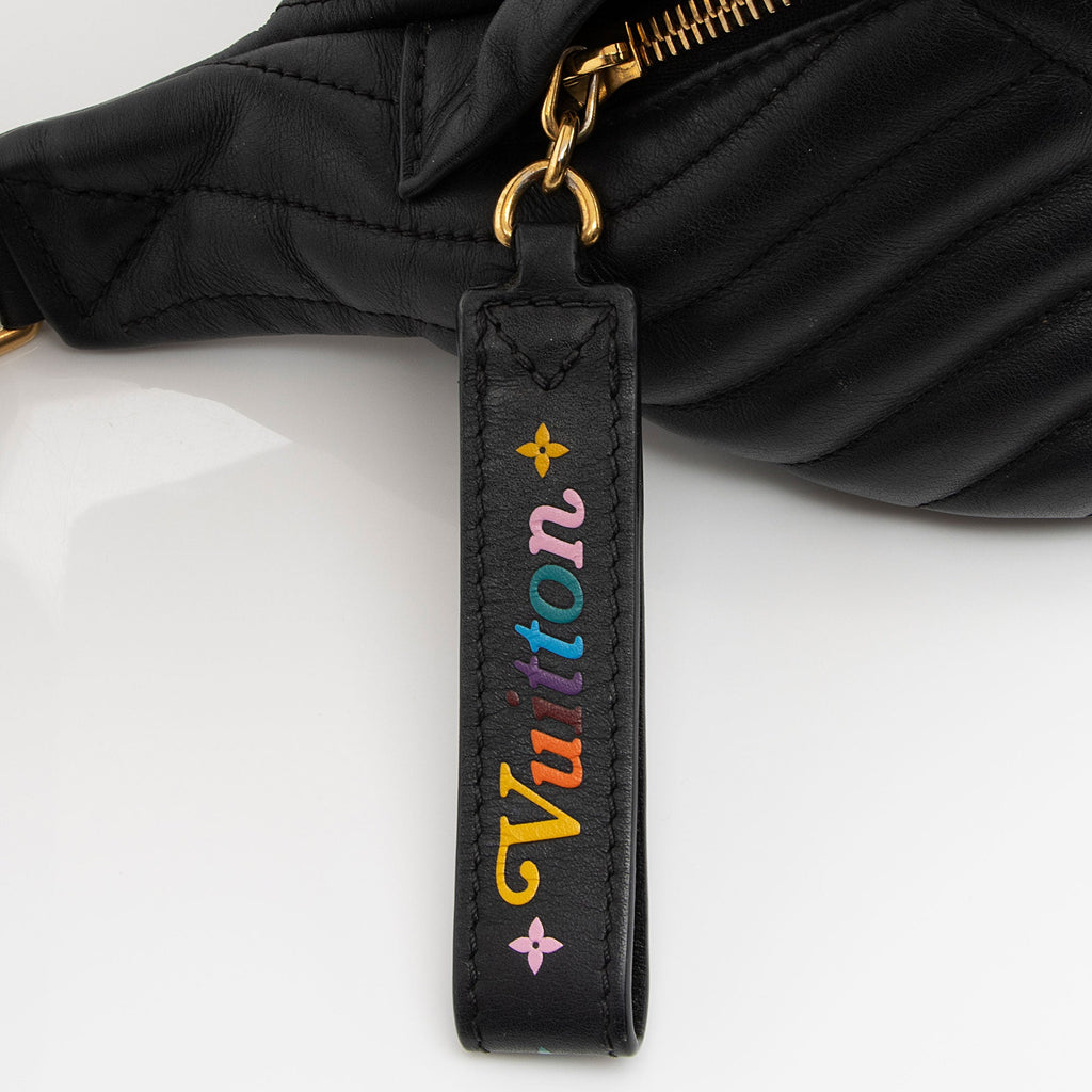 Louis Vuitton Calfskin New Wave Bumbag (SHF-X9NvBU)
