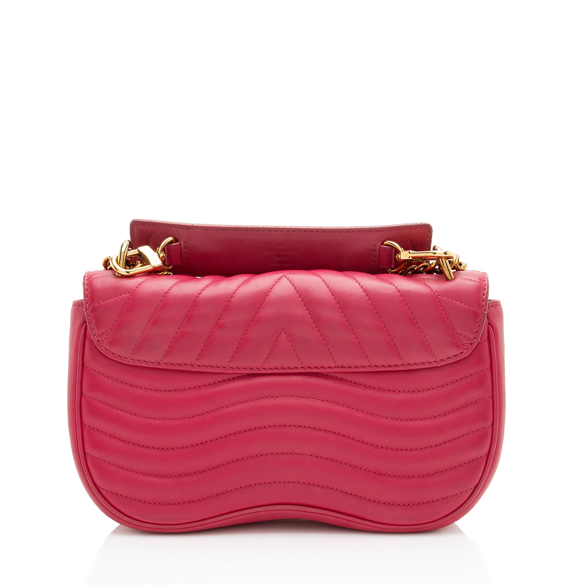 Louis Vuitton Calfskin New Wave Chain MM Shoulder Bag