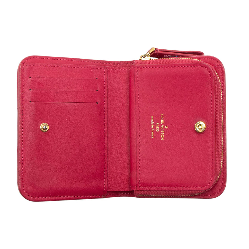Louis Vuitton Calfskin New Wave Compact Zip Wallet