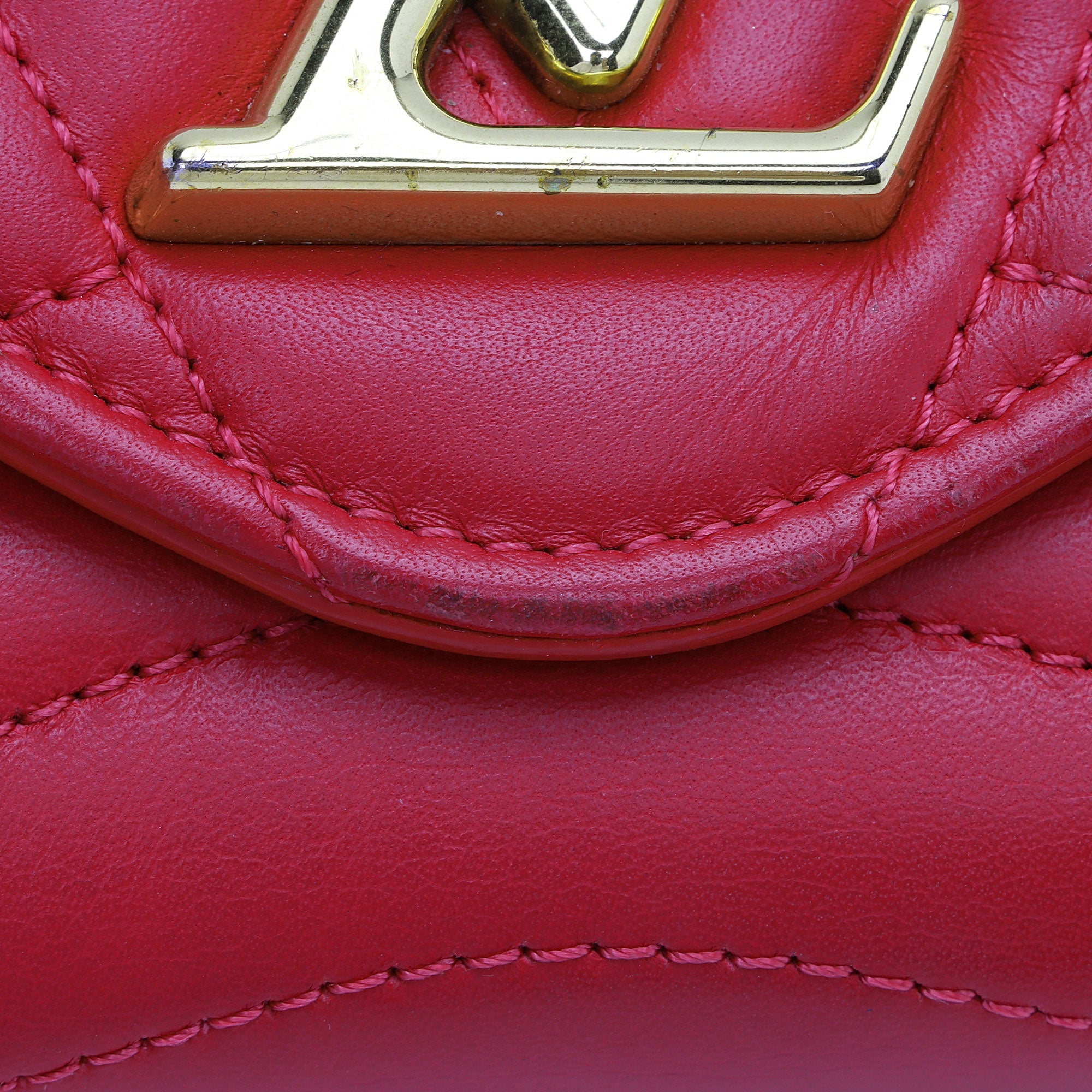 Louis Vuitton Calfskin New Wave Long Wallet (SHF-EjKLT8)
