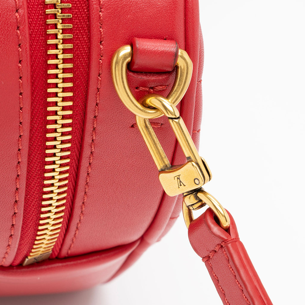 Louis Vuitton Limited Edition Calfskin New Wave Love Lock Heart Shoulder Bag